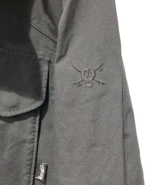 stussy AFDICEGEAR（ステューシー）stussy AFDICEGEAR (ステューシー) マウンテンパーカー ブラック サイズ:Ｌの古着・服飾アイテム