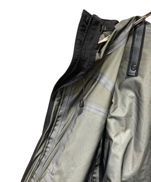 stussy AFDICEGEAR（ステューシー）stussy AFDICEGEAR (ステューシー) マウンテンパーカー ブラック サイズ:Ｌの古着・服飾アイテム