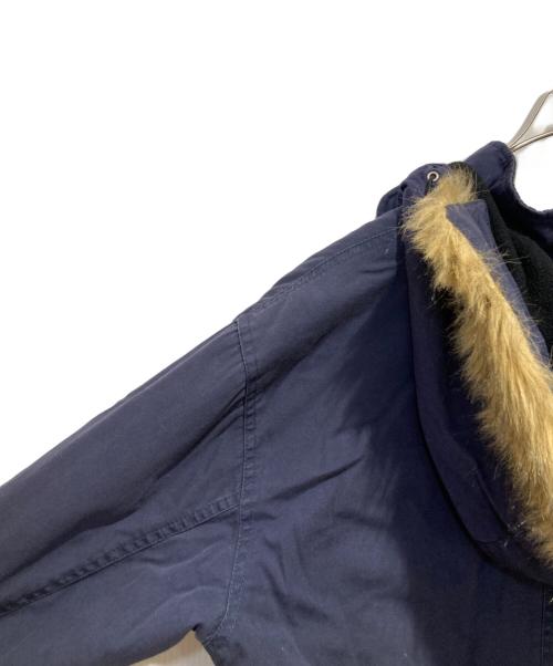 stussy（ステューシー）stussy (ステューシー) AUTHENTIC OUTER GEARモッズコート ネイビー サイズ:Mの古着・服飾アイテム