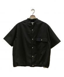 Manual Alphabet（マニュアル アルファベット）の古着「WIDE SPINDLE S/S SHT」｜ブラック