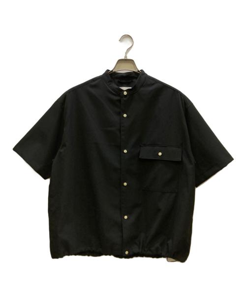 Manual Alphabet（マニュアル アルファベット）Manual Alphabet (マニュアル アルファベット) WIDE SPINDLE S/S SHT ブラック サイズ:2の古着・服飾アイテム