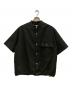 Manual Alphabet（マニュアル アルファベット）の古着「WIDE SPINDLE S/S SHT」｜ブラック