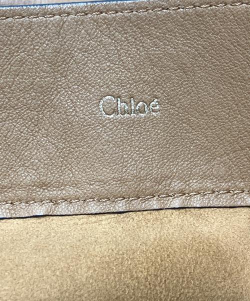 Chloe（クロエ）Chloe (クロエ) AMELIA 折りたたみバッグ ブラウンの古着・服飾アイテム