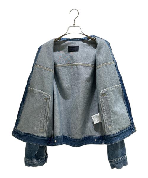 PRADA（プラダ）PRADA (プラダ) デニムブルゾンジャケット GEB294_19M7_F0008_S_OOO ブルー サイズ:Mの古着・服飾アイテム