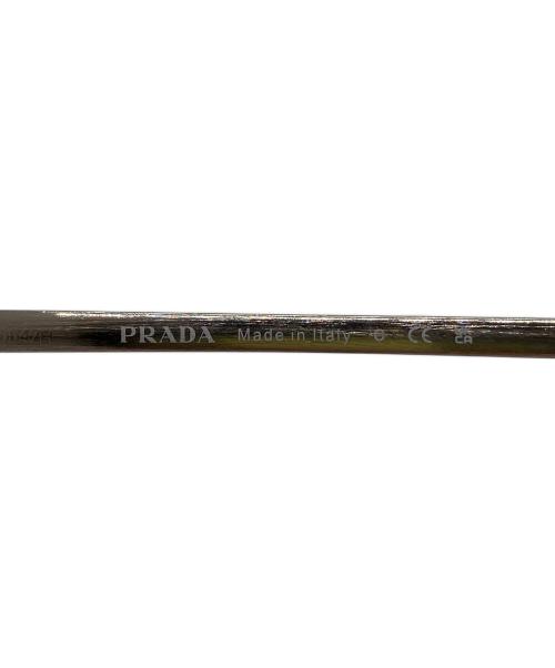 PRADA（プラダ）PRADA (プラダ) ランウェイ サングラス ヌーヴォー シルバー サイズ:SIZE 52/20 135の古着・服飾アイテム