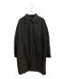 COMME des GARCONS HOMME（コムデギャルソン オム）の古着「エステルツイル製品染めコート」｜ブラック
