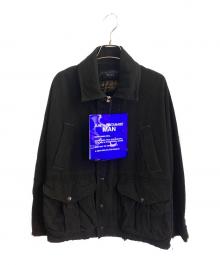 JUNYA WATANABE MAN×FILSON（ジュンヤワタナベマン×フィルソン）の古着「Wネームウールアクリルツイルジャケット」｜ブラック