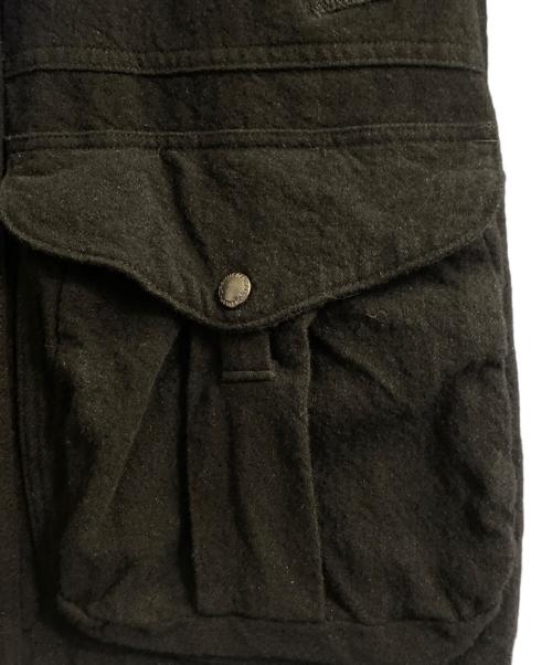 JUNYA WATANABE MAN（ジュンヤワタナベマン）JUNYA WATANABE MAN (ジュンヤワタナベマン) FILSON (フィルソン) Wネームウールアクリルツイルジャケット ブラック サイズ:XSの古着・服飾アイテム