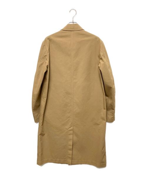 DRIES VAN NOTEN（ドリスヴァンノッテン）DRIES VAN NOTEN (ドリスヴァンノッテン) RANKLES GD 9121 M.W.COAT/ ステンカラーオーバーサイズコート ベージュ サイズ:Sの古着・服飾アイテム