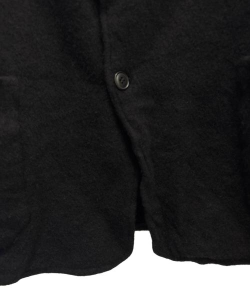 COMOLI（コモリ）COMOLI (コモリ) 縮絨ウール ジャケット ブラック サイズ:1の古着・服飾アイテム