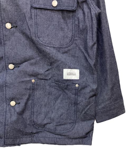 uniform experiment（ユニフォームエクスペリメント）uniform experiment (ユニフォームエクスペリメント) DENIM COVERALL インディゴ サイズ:SIZE 1の古着・服飾アイテム