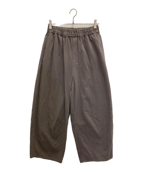 休日と詩（キュウジツトウタ）休日と詩 (キュウジツトウタ) ホエールパンツ グレー サイズ:FREEの古着・服飾アイテム