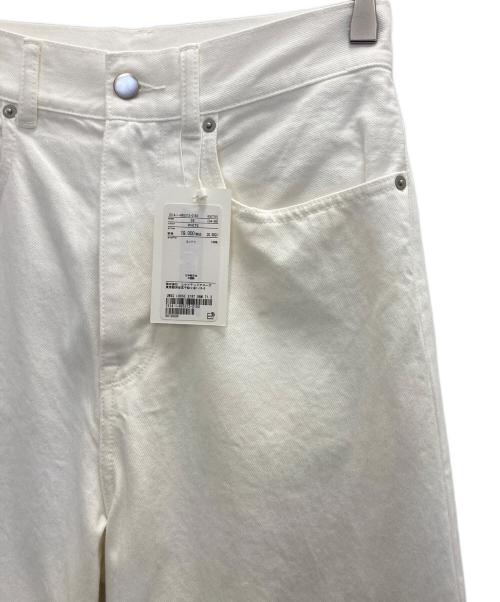 UNITED ARROWS（ユナイテッドアローズ）UNITED ARROWS (ユナイテッドアローズ) ルーズシルエットデニムパンツ ホワイト サイズ:38 未使用品の古着・服飾アイテム