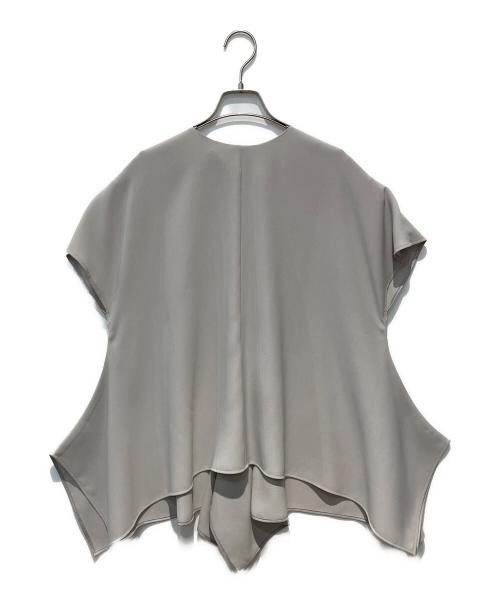 ADORE（アドーア）ADORE (アドーア) ライトストレッチブラウス グレー サイズ:38の古着・服飾アイテム