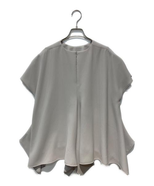 ADORE（アドーア）ADORE (アドーア) ライトストレッチブラウス グレー サイズ:38の古着・服飾アイテム