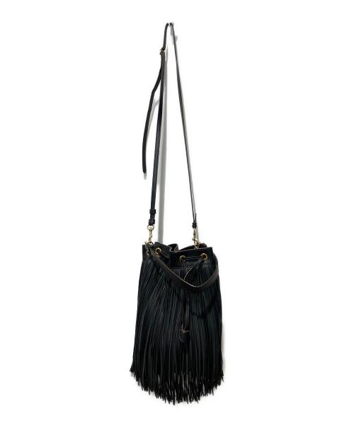 J&M DAVIDSON（ジェイ＆エム デヴィッドソン）J&M DAVIDSON (ジェイ＆エム デヴィッドソン) THE FRINGE 2WAYバッグ ブラックの古着・服飾アイテム