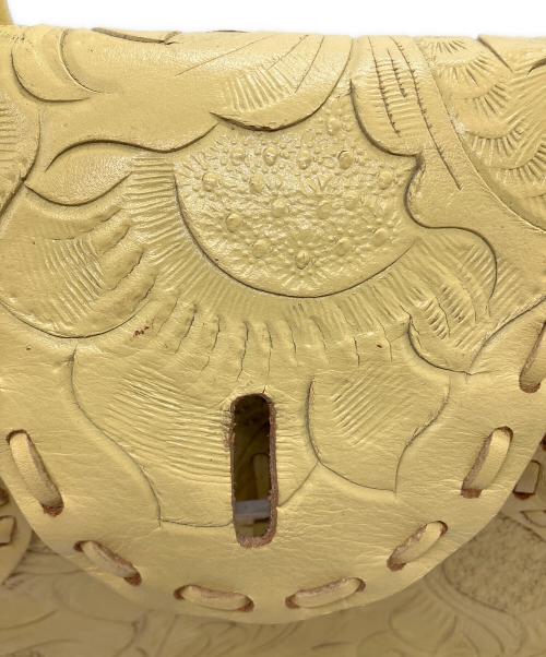 Carving Tribes（カービングトライブス）CARVING TRIBES (カービングトライブス) ハンドバッグ イエローの古着・服飾アイテム