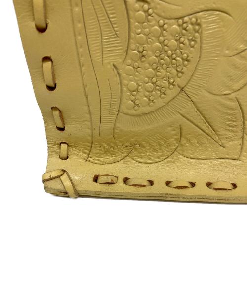 Carving Tribes（カービングトライブス）CARVING TRIBES (カービングトライブス) ハンドバッグ イエローの古着・服飾アイテム