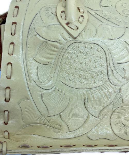 Carving Tribes（カービングトライブス）CARVING TRIBES (カービングトライブス) ハンドバッグ イエローの古着・服飾アイテム