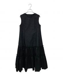 ADEAM（アディアム）の古着「25SS ロータスドレス」｜ブラック