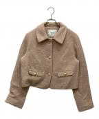 HER LIP TOハーリップトゥ）の古着「Royal Boucle Jacket」｜ベージュ