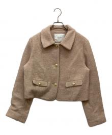 HER LIP TO（ハーリップトゥ）の古着「Royal Boucle Jacket」｜ベージュ