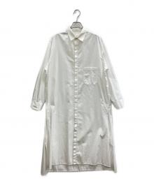 Y's（ワイズ）の古着「シャツワンピース」｜ホワイト