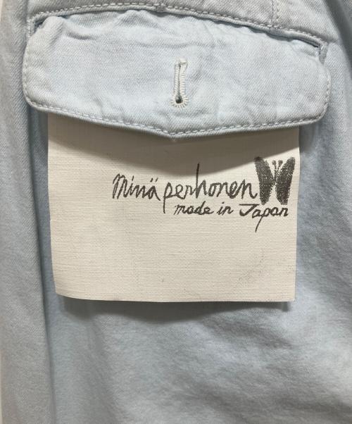 mina perhonen（ミナ ペルホネン）mina perhonen (ミナ ペルホネン) ジョッパーズパンツ ライトブルー サイズ:36 未使用品の古着・服飾アイテム
