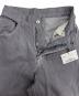 中古・古着 MUVEIL (ミュベール) シルバー箔デニムパンツ グレー サイズ:38 未使用品：15000円