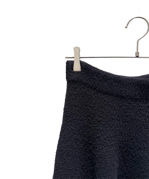 BOTTEGA VENETA（ボッテガベネタ）BOTTEGA VENETA (ボッテガベネタ) ウールブークレスカート ブラック サイズ:Ｓの古着・服飾アイテム