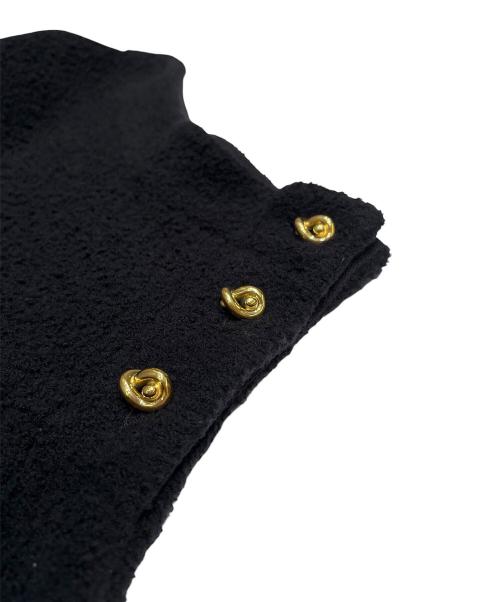 BOTTEGA VENETA（ボッテガベネタ）BOTTEGA VENETA (ボッテガベネタ) ウールブークレスカート ブラック サイズ:Ｓの古着・服飾アイテム
