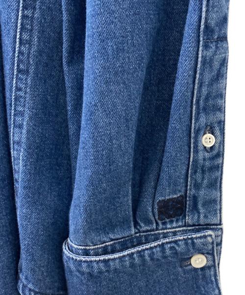 LOEWE（ロエベ）LOEWE (ロエベ) デニムシャツ ブルー サイズ:34の古着・服飾アイテム