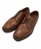 Florsheimフローシャイム）の古着「ウィングチップシューズ」｜ブラウン