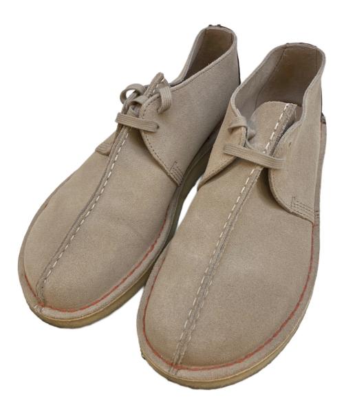 CLARKS（クラークス）CLARKS (クラークス) デザートトレックシューズ ベージュ サイズ:9 1/2の古着・服飾アイテム
