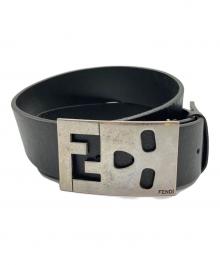 FENDI（フェンディ）の古着「スカルバックルベルト」｜ブラック