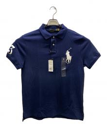 POLO RALPH LAUREN（ポロ・ラルフローレン）の古着「ビッグポニーポロシャツ」｜ネイビー