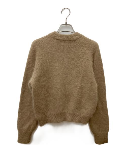 CLANE（クラネ）CLANE (クラネ) ANGORA COMPACT KNIT TOPS ベージュ サイズ:1の古着・服飾アイテム