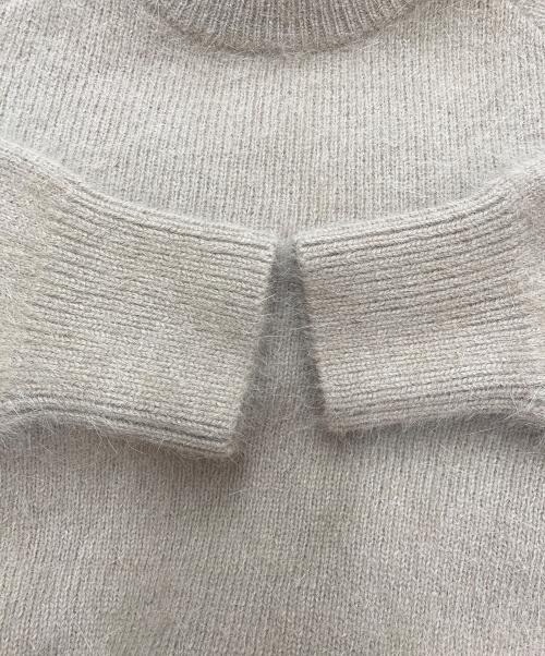 CLANE（クラネ）CLANE (クラネ) ANGORA COMPACT KNIT TOPS ベージュ サイズ:1の古着・服飾アイテム