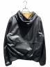 COACH (コーチ) レザー トレーナージャケット ブラック サイズ:M：40000円