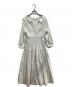 HER LIP TO（ハーリップトゥ）の古着「Pleated Open Shirt Dress」｜ホワイト