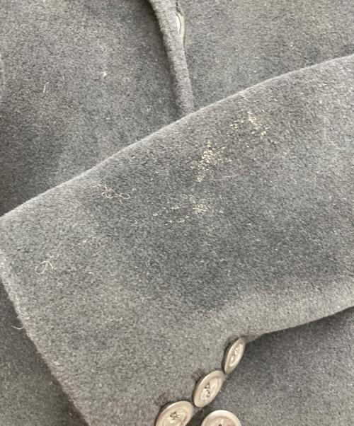 MaxMara（マックスマーラ）MaxMara (マックスマーラ) カシミヤアンゴラ混コート ブラック サイズ:38の古着・服飾アイテム
