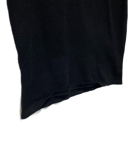 ALEXANDER WANG（アレキサンダー・ワン）ALEXANDER WANG (アレキサンダー・ワン) ショートスリーブハイネックニット ブラック サイズ:XSの古着・服飾アイテム