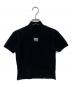 ALEXANDER WANG（アレキサンダー・ワン）の古着「ショートスリーブハイネックニット」｜ブラック
