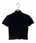 ALEXANDER WANG (アレキサンダー・ワン) ショートスリーブハイネックニット ブラック サイズ:XS：12000円