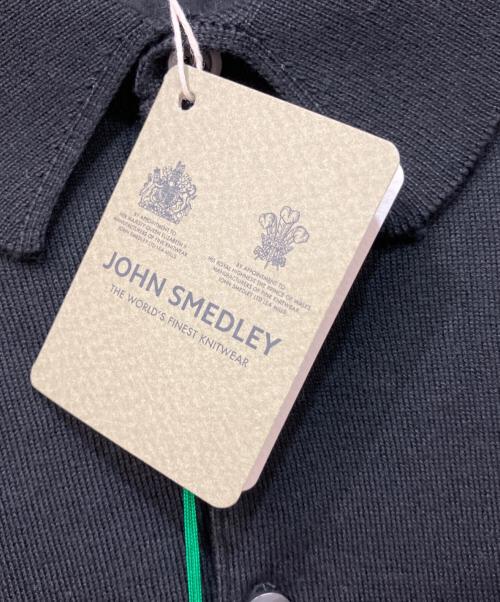 JOHN SMEDLEY（ジョンスメドレー）JOHN SMEDLEY (ジョンスメドレー) HYPEGOLF (ハイプゴルフ) ニットポロシャツ ブラック サイズ:SIZE L 未使用品の古着・服飾アイテム