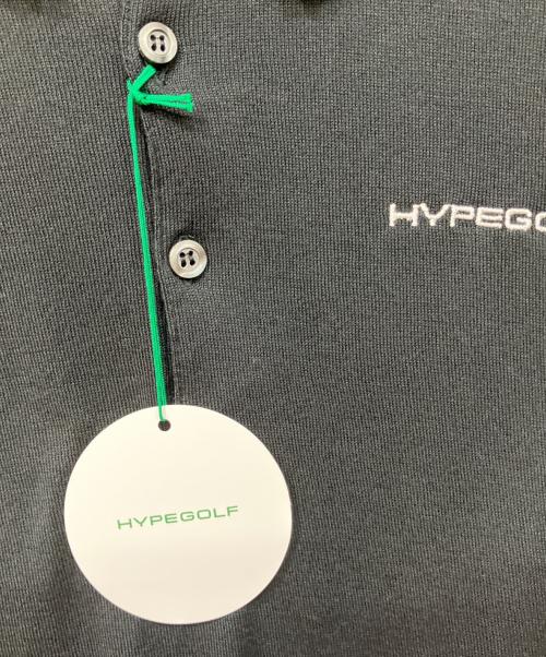 JOHN SMEDLEY（ジョンスメドレー）JOHN SMEDLEY (ジョンスメドレー) HYPEGOLF (ハイプゴルフ) ニットポロシャツ ブラック サイズ:SIZE L 未使用品の古着・服飾アイテム