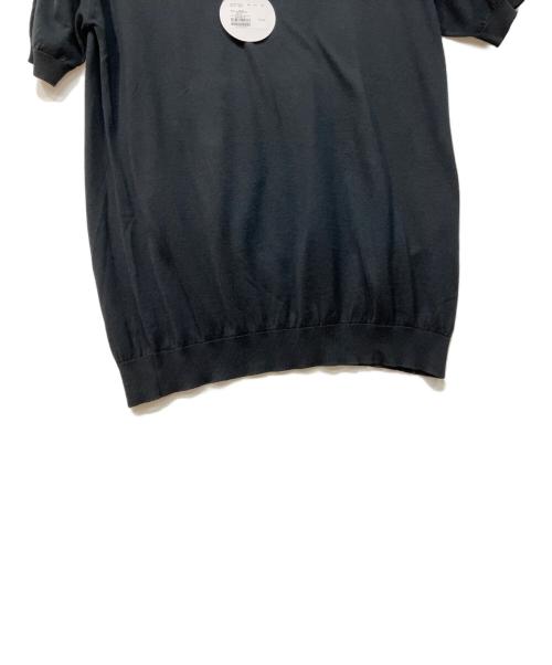 JOHN SMEDLEY（ジョンスメドレー）JOHN SMEDLEY (ジョンスメドレー) HYPEGOLF (ハイプゴルフ) ニットポロシャツ ブラック サイズ:SIZE L 未使用品の古着・服飾アイテム