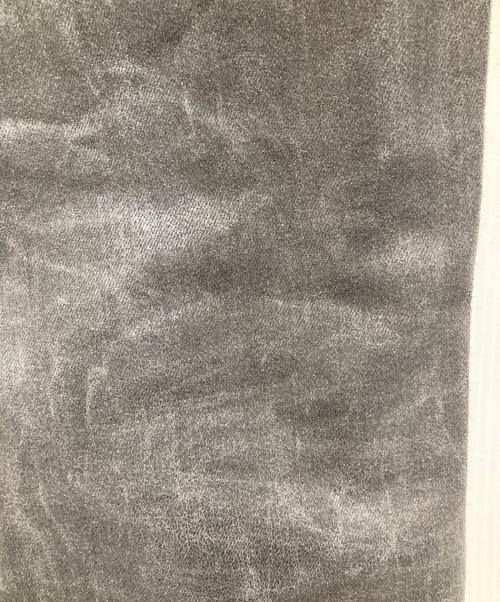 FUGA（フーガ）FUGA (フーガ) 裾ジップコーティングデニムパンツ ブラック サイズ:46の古着・服飾アイテム