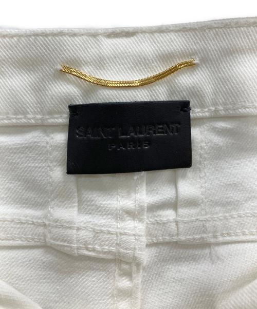 Saint Laurent Paris（サンローランパリ）Saint Laurent Paris (サンローランパリ) スキニージーンズ ホワイト サイズ:W28の古着・服飾アイテム