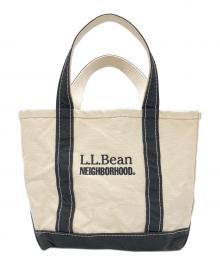 L.L.Bean×NEIGHBORHOOD（エルエルビーン×ネイバーフッド）の古着「ミニトートバッグ」｜アイボリー×ブラック